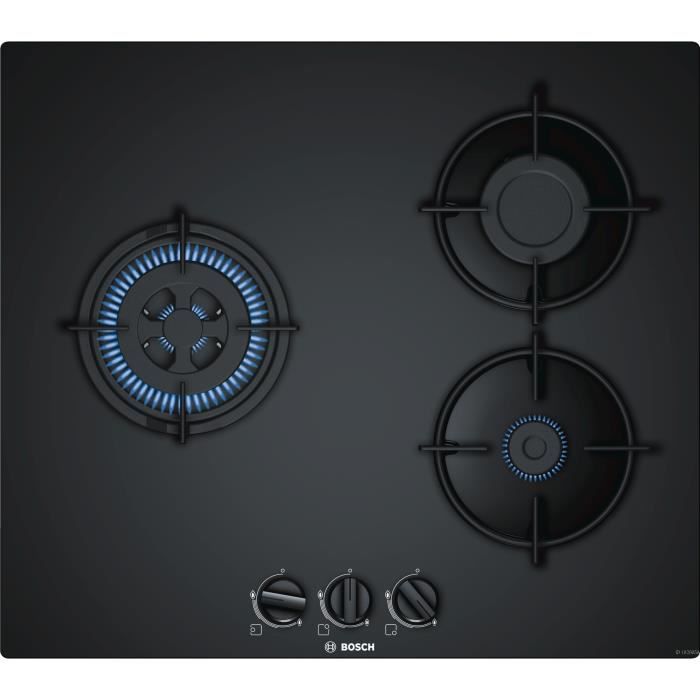 table de cuisson 3 feux gaz
