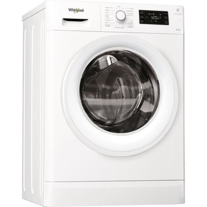 Lave-linge séchant Whirlpool FWDG86148WF