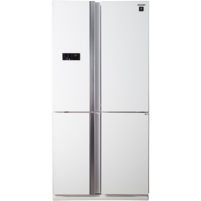 Réfrigérateur-congélateur Sharp SJ-FS810VWH
