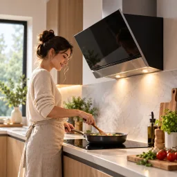 Hotte de cuisine Inclinée