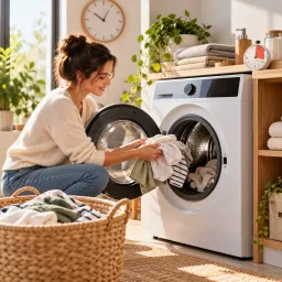 Lave-linge séchant Programme rapide
