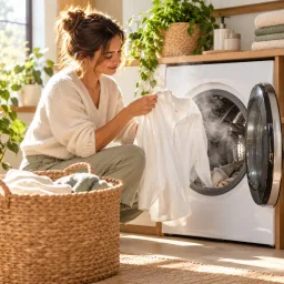 Lave-linge séchant Vapeur