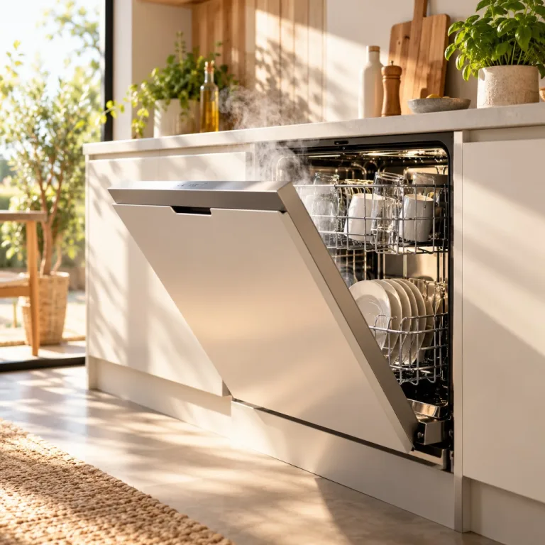 Lave-vaisselle ouverture automatique