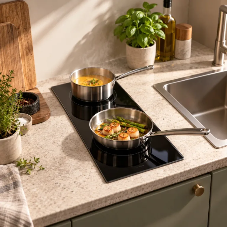 Plaque de cuisson format domino
