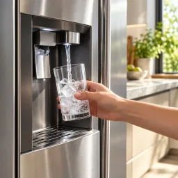 Réfrigérateur américain Avec distributeur