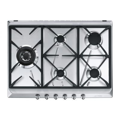 Plaque de cuisson Smeg SRV 575 GH 5     INOX