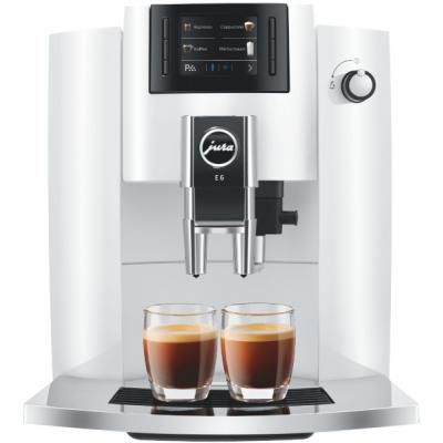 Machine à café broyeur Jura E6 Piano White EB