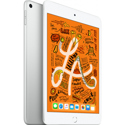 Tablette tactile Apple iPad Mini 256 Go WiFi Argent 7.9" 2019 5 ème génération