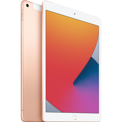 Tablette tactile Apple iPad 10,2'' 128 Go Or Wi-Fi Cellular 8ème génération 2020