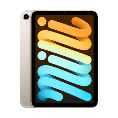 Tablette tactile Apple iPad Mini 2021 - 8.3 - 256 Go - WiFi + Cellulaire - Lumière stellaire