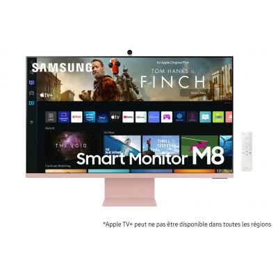 Écran PC Samsung Smart Monitor M8 Rose