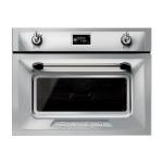 Micro-onde Smeg SF4920MCX1