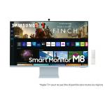 Écran PC Samsung Smart Monitor M8 Bleu